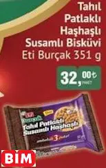 ETİ BURÇAK TAHIL PATLAKLI HAŞHAŞLI SUSAMLI BİSKÜVİ